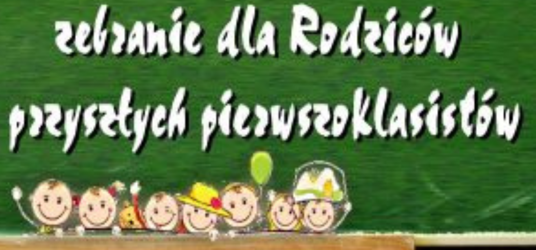 Plakat informujący o zebraniu