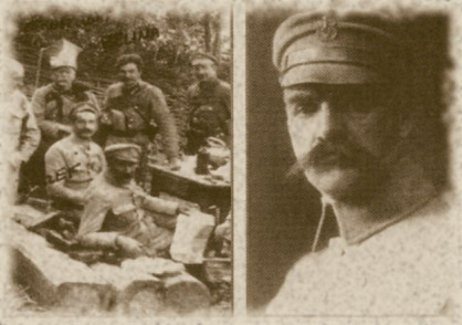 Józef Piłsudski - komendant I Brygady Legionów Polskich